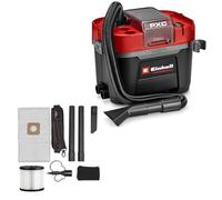 Einhell Professional Aspirador en seco y húmedo con batería TP-VC 18 Li BL L-Solo Power X-Change (18 V, brushless, Recipiente 10 l, 2 Niveles, Filtro Plisado, boquillas de aspiración, sin batería)
