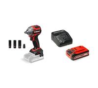 Einhell Professional Atornillador de impacto a batería TP-CW 18/260-C Li BL-Solo Power X-Change (18 V, par 260 Nm, par de aflojamiento 500 Nm + Starter Kit 4 Ah PLUS Power X-Change