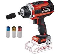Einhell Professional Atornillador de impacto con batería IMPAXXO 18/450 Power X-Change (18 V, 450 Nm, 3 niveles de potencia, sin escobillas, recepción de 1/2", incl. set de tuercas, sin batería)