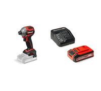 Einhell Professional Atornillador de impacto con batería TP-CI 18/250-C Li BL-Solo Power X-Change 18 V, par 250 Nm, par sin escobillas + Original Einhell 4Ah Plus Power X-Change Starter Kit 18V