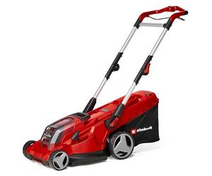 Einhell Professional - Cortacésped inalámbrico RASARRO 36/40 Kit Power X-Change (36 V, Ancho de Corte 40 cm, hasta 500 m², 50 L, Altura de Corte 25-75 mm, con 2 baterías 4 Ah y 1 Twincharger)