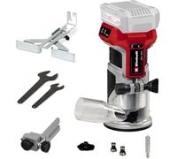 Einhell Professional Fresa de cantos con batería TP-ET 18 Li BL-Solo Power X-Change (18V, 40 mm altura de carrera, motor sin escobillas, sin batería ni cargador)