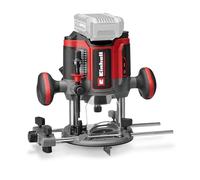 Einhell Professional Fresadora a batería TP-RO 18/55 Li BL | PXC | 18 V | carrera 55 mm | Brushless | Ø 6 y 8 mm | Tope paralelo | Luz LED | Accesorios | Sin batería