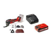 Einhell Professional Herramienta multifunción con batería TP-MG 18 Li BL-Solo Power X-Change 18 V, 3 funciones, portaherramientas magnético + Original Einhell 4Ah Plus Power X-Change Starter Kit 18V