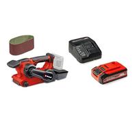 Einhell Professional Lijadora de banda con batería TP-BS 18/457 Li BL-Solo Power X-Change 18 V, iones de Li, motor sin escobillas + Einhell 4Ah Plus Power XChange Starter Kit 18V