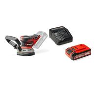 Einhell Professional Lijadora excéntrica con batería TP-RS 18/32 Li BL-Solo Power X-Change 18 V, sin escobillas, incl. papel de lija + Original Einhell 4Ah Plus Power X-Change Starter Kit 18V