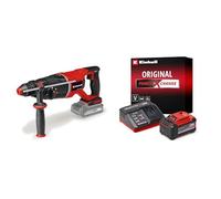 Einhell Professional Martillo perforador con batería TP-HD 18/26 D Li BL-Solo Power X-Change 18 V, sin escobillas, 2,6 J + Einhell Original Starter Kit PXC 18V 5.2Ah battery and fast charger