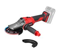 Einhell Professional Amoladora angular de cabeza plana con batería TP-AG 18/125 F Li BL-Solo Power X-Change (18 V, 700W, Ø125mm, 33 mm de profundidad de corte, incl. accesorios, sin batería)
