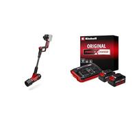 Einhell Professional soplador de Hojas con batería GP-LB 36/270 Li E BL-Solo Power X-Change 36 V, 270 kmh, regulación de Velocidad + Einhell Original Starter Kit 2 x 4 Ah Battery and Twincharger 18 V