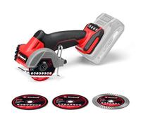 Einhell Professional Tronzadora con batería TP-CO 18/76-C Li BL-Solo (18 V, Brushless, Ø de disco de 76mm, 16 mm de profundidad de corte, ajuste de profundidad, incl. 4 discos de corte, sin batería)