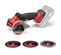 Einhell Professional Tronzadora con batería TP-CO 18/76-C Li BL-Solo (18 V, Brushless, Ø de disco de 76mm, 16 mm de profundidad de corte, ajuste de profundidad, incl. 4 discos de corte, sin batería)