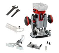 Einhell Professional Tupí y batería TP-RO 18 Li BL-Solo | PXC | 18 V | Altura de carrera de 35 mm | Brushless | Ø 6 y 8 mm | Tope paralelo | Luz LED | Accesorios | Sin batería