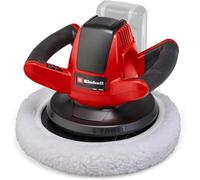 Einhell Pulidora para Coches CE-CB 18/254 Li - Solo 2500 RPM - (2500 RPM, 25,4 cm, Negro, Rojo, Sin Batería)