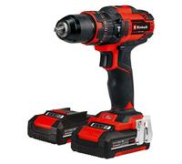 Einhell Set de taladro percutor con batería TE-CD 18/40 Li-i +64 (2x2,0 Ah)