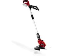 Einhell Recortabordes inalámbrico - GE-CT 18 Li Solo (18V, ancho de corte: 24cm, tiempo max. de ejecución 55min, tiempo de carga 40 min), Color Rojo, No incluye batería ni cargador
