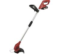 Einhell Recortadora de césped con batería GC-CT 18/24 Li Power X-Change (18V, Flowerguard, larguero de guiado telescópico sin escalonamiento, Incl. 20 Cuchillas de platico, 2,0 Ah batería y Cargador)
