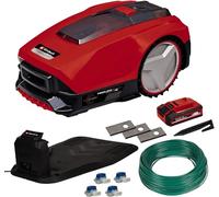 Einhell Robot cortacésped FREELEXO Smart 750 LCD+ Power X-Change (Puesta en Red Inteligente, cálculo de Tiempo de siega dependiente del Tiempo, 750 m², Modo de Segunda área, Incl. Kit instalación)