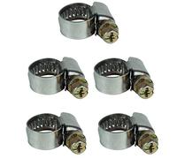 Einhell Schellen-Set, 8-12 mm, 5 Stück - Accesorio para compresores de aire