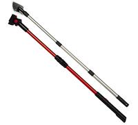 Einhell Set de barra telescópica BRILLIANTO (adecuado para limpiacristales con batería BRILLIANTO, 2 barras telescópicas prolongables sin escalones, incl. paño de microfibras)