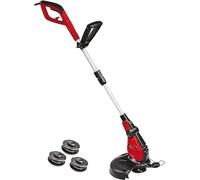 Einhell Set de Recortadora de césped eléctrica GC-ET 4530 | Cabezal del motor inclinable en 4 posiciones | Giratorio 180° | Manillar de aluminio | Telescópico de forma continua