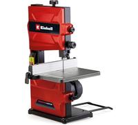 Einhell Sierra de banda TC-SB 200/1 (cambio de hoja de sierra sin herramientas, tope paralelo, ajuste de altura, guía con rodamiento de bolas, mesa inclinable de forma continua)