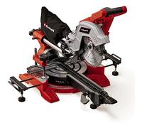 Einhell Sierra de tracción, vaivén e inglete TE-SM 8 L Dual (1800 W, hoja Ø 216 mm, ancho de corte 305 mm, profundidad de corte 65 mm, láser de línea de corte, inclinación de cabezal a ambos lados)