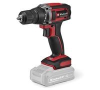Einhell taladro con batería TC-CD 18/38 Li-Solo Power X-Change (18 V, 38 Nm, portabrocas de sujeción rápida de 10 mm, 21+1 niveles de par, luz LED, sin batería)