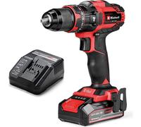 Einhell Taladro atornillador de percusión inalámbrico TE-CD 18/44 Li-i (1x2,5Ah) PXC (18V) Entregado con Batería 2,5Ah y Cargador