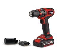 Einhell Taladro con batería TC-CD 18/35-2 Li (1x,1,5 Ah) Power X-Change (18V, 35 Nm, portabrocas de sujeción rápida de 10 mm, incl. 1 batería de 1,5 Ah + cargador)