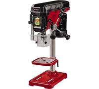 Einhell Taladradora de columna TC-BD 500 (500 W, hasta 2410 rpm, 9 niveles, profundidad máx. 50 mm, tope de profundidad ajustable, mesa de taladrado basculante/giratoria y regulable en altura)