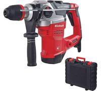 Einhell Taladro de impacto con cable - TE-RH 38 E. 240 V, 1050 W, velocidad 0-500 1/min, velocidad de soplado 0-4,100 1/min, portaherramientas SDS-Max, control de presión. Incluye maletín