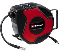 Einhell Tambor de manguera de aire comprimido TC-PH 150 (longitud de manguera 15 m+1,5 manguera de conexión, diámetro interior 9 mm, máx. presión de funcionamiento 16 bares, incl. soporte de pared)