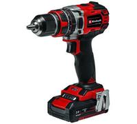 Einhell TE-CD 18/50 Li-i BL Taladro Percutor/Atornillador + 2 Baterías 18V + Cargador + Maletín