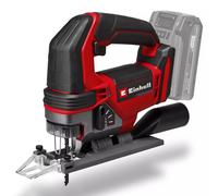 Einhell Sierra de calar con batería TE-JS 18/100 Li-Solo Power X-Change (18V, 100mm prof. de corte en madera, 26mm altura de elevación, máx. 45º cortes oblicuos, incl. hoja de sierra, sin batería)