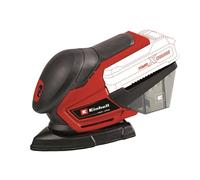 Einhell Lijadora múltiple, 24.000 rpm, caja colectora de polvo, adaptador de aspiración de polvo, Solo Sin Batería ni Cargador