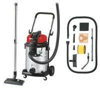 Einhell TE-VC 2230 SA - Aspiradora (1150 W, Aspiradora de tambor, 30 L, Plata, Acero inoxidable, Telescópico)