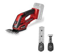 Einhell Tijeras de Hierba/arbustos con batería GE-CG 18/100 Li - 3 en 1-Solo Power X-Change (18 V, In uchillas de Hierba 100 mm, de arbustos de 200 mm, Accesorio para rastrillo, sin batería)