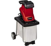 Einhell Trituradora eléctrica de cuchillas GC-KS 2540 CB (2 cuchilla reversibles acero especial, gran boca de tolva, interruptor protección motor, recogedor de 55l, asa de transporte incl. prensador)