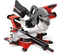 Einhell Tronzadora-ingletadora con batería TE-SM 36/10 L Li-Solo Power X-Change (36V, hoja de sierra 254 mm, 3800 rpm, función de tracción suave, láser de línea de corte, sin batería)