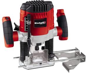 Einhell Tupía TC-RO 1155 E | 1100 W | carrera 55 mm | Ø 6 y 8 mm | Regulación de revoluciones | Tope paralelo | Adaptador de aspiración | Accesorios