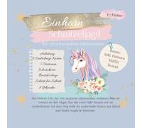 Einhorn Schnitzeljadg Schatzsuche Indoor und Outdoor für 4-8 Jahre Spiele für Kindergeburtstag inkl. Einladungen für die Einhornparty: Schatzsuche für ... unvergessliche Schnitzeljagd in 8,5"x8,5"