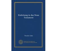 Einleitung in das Neue Testament (v. 2)