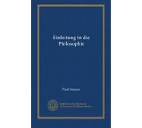Einleitung in die Philosophie