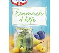 Einmach Hilfe - Aide à la mise en conserve - Pour délicieux gâteaux, et dessert maison pour des recettes - 3 pièces dans 1 sachet - Compatible avec oetker - 7,5g