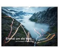 Einmal um die Welt... (Wandkalender 2026 DIN A2 quer), CALVENDO Monatskalender: Fernweh garantiert