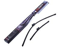EINPARTS Escobilla Limpiaparabrisas Juego de 2 Escobillas Delante | Tipo de escobilla: Escobilla con hoja plana | Longitud 1: 650mm | Longitud 2: 345mm EPWBDC2614 Compatible con OPEL MOKKA, KIA