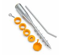 Einschraubhülse Manga de Suelo Ancla de Tierra Manga Galvanizado 25-64 MM