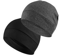 EINSKEY Gorros de Algodon Hombre Mujer, Multifuncional Transpirable Skull Cap para Running, Ciclismo, Dormir, Quimioterapia Oncologico