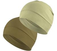 EINSKEY Gorros de Algodon Hombre Mujer, Multifuncional Transpirable Skull Cap para Running, Ciclismo, Dormir, Quimioterapia Oncologico