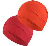 EINSKEY Gorros de Algodon Hombre Mujer, Multifuncional Transpirable Skull Cap para Running, Ciclismo, Dormir, Quimioterapia Oncologico